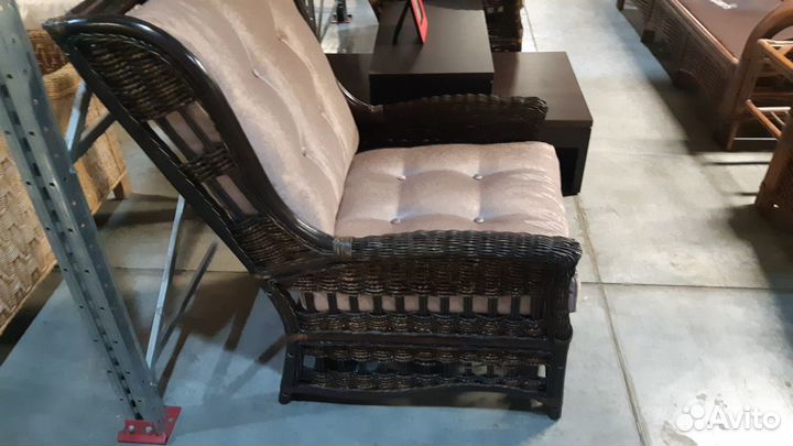 Набор плетеной мебели из натурального ротанга