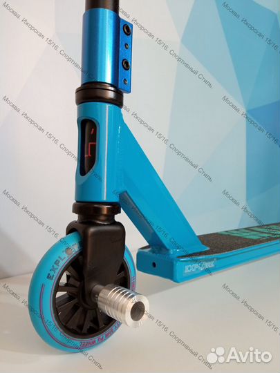 Трюковой самокат Explore wave classic HIC blue NEW