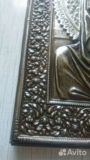 Казанская Богородица, оклад на икону