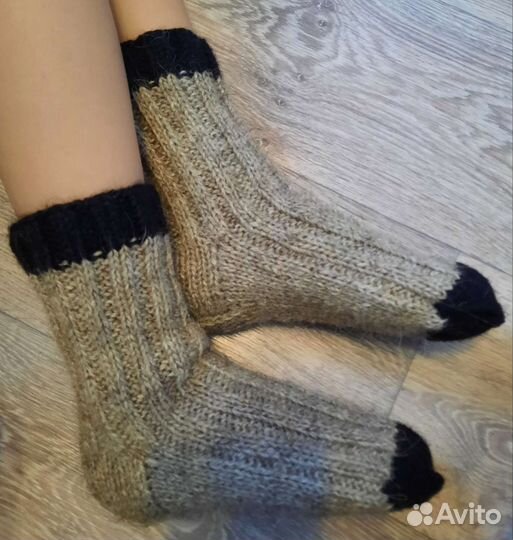 Носки женские шерстяные