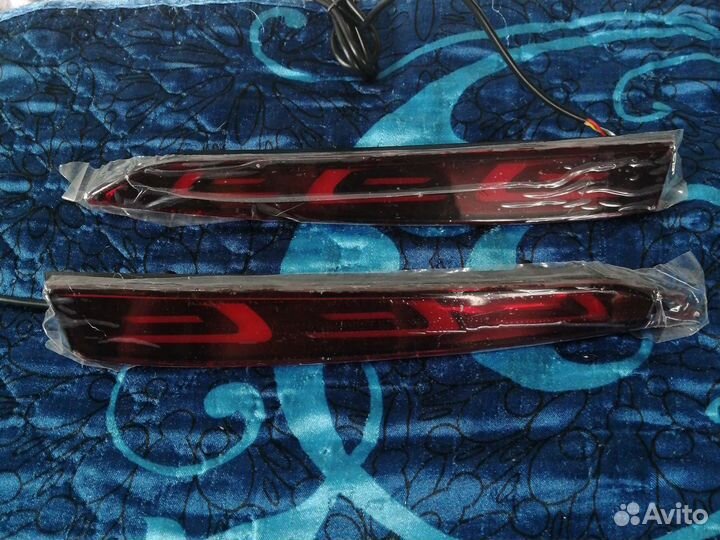 Лэд катафоты в задний бампер хендай солярис 2