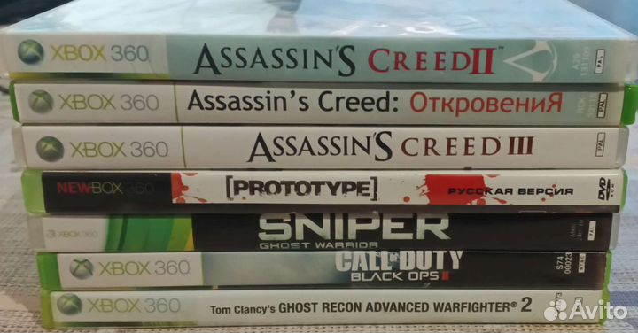 Диски на xbox 360