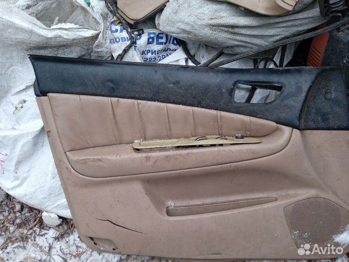 Три дверных карты Mitsubishi Galant 8 EU Л/Р