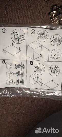 Петли на дверки шкафов