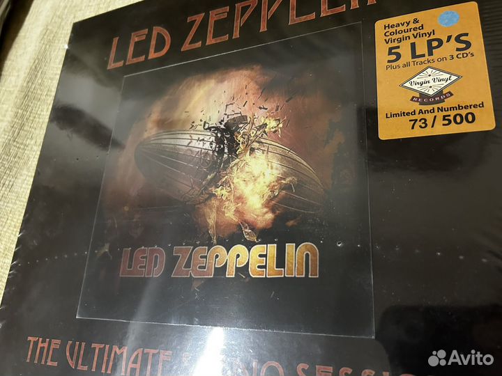 LED Zeppelin The Ultimate Studio Sessions 5LP/3CD