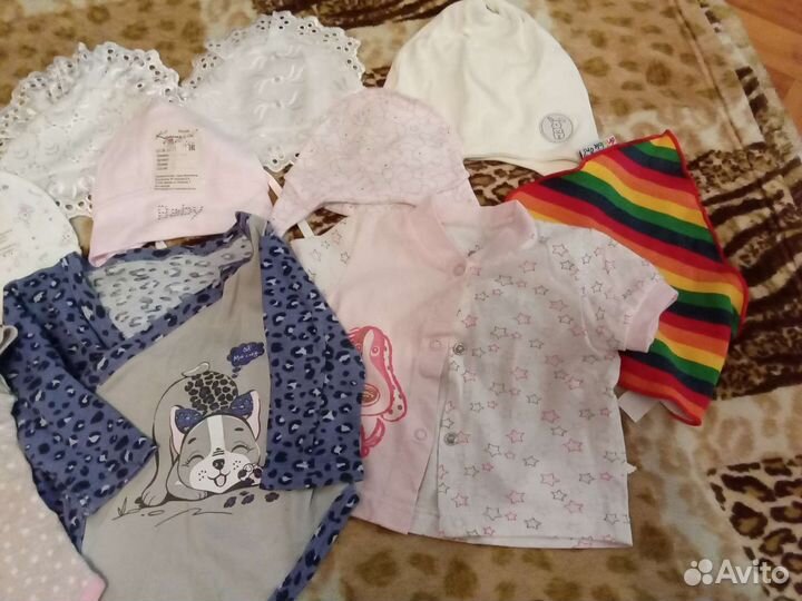 Детские вещи пакетом для девочек от 0 до 3 месяцев