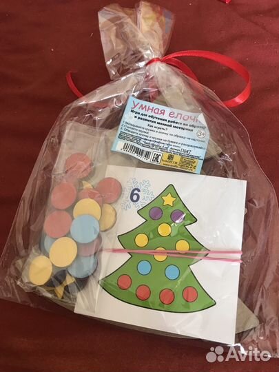 Мозаика умная ёлочка