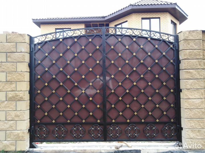 Кованые ворота