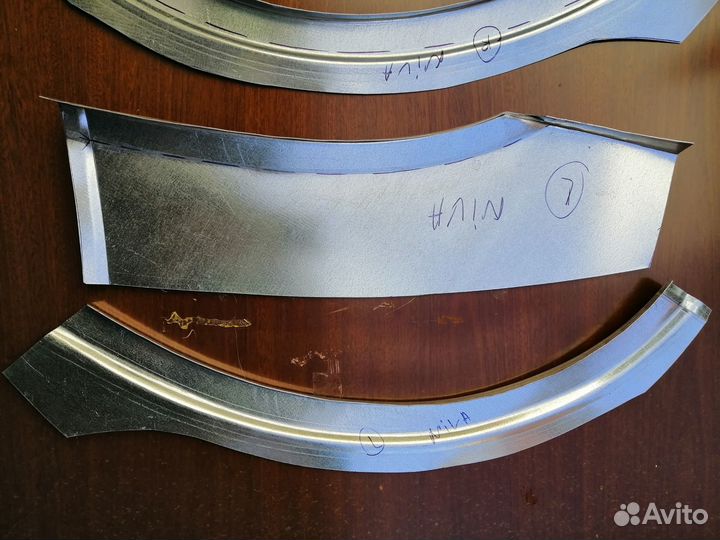 Арки задние chevrolet niva