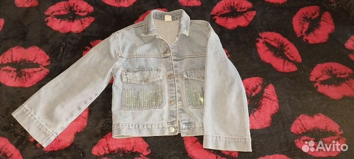 Вещи пакетом на девочку 128 134