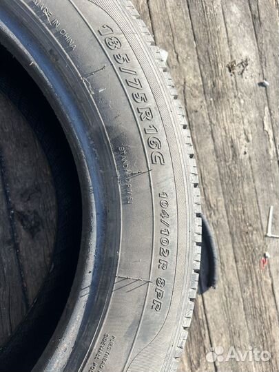 Резина на газель 185 75 r16c бу