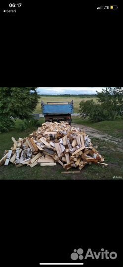 Дрова березовые сухие колотые