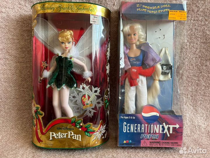 Barbie Tinkerbelle & Disney Cinderella & Pepsi