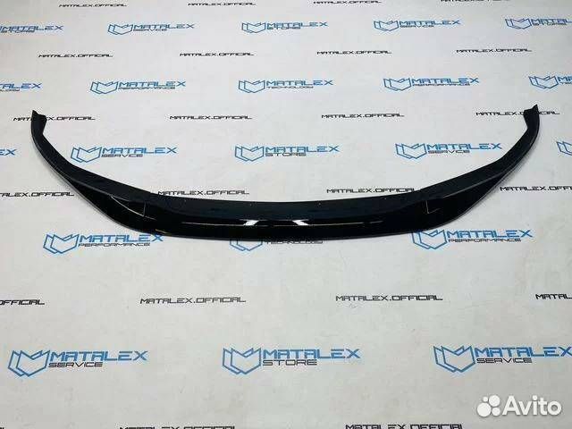 Сплиттер BMW G26, M Performance, черный глянец