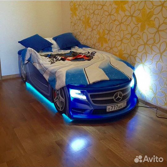 Кровать машина