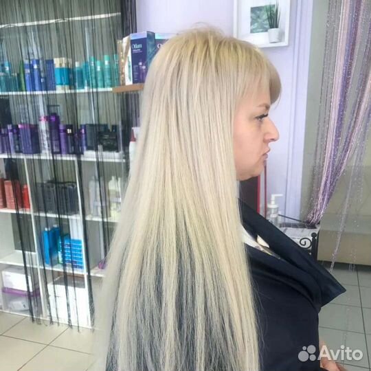 Наращивание волос капсульное