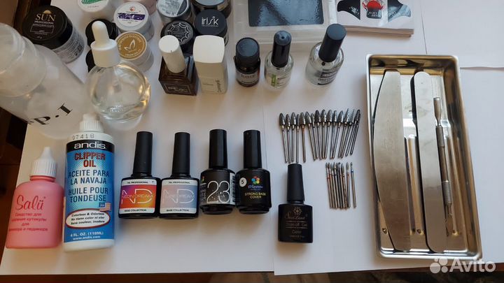 Материалы для маникюра бу