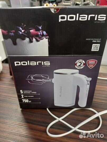 Миксер ручной polaris