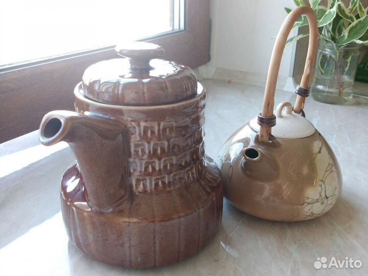 Чайники для заваривания чая, керамические