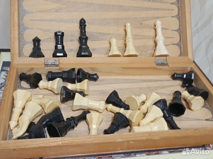 Карболитовые шахматы СССР