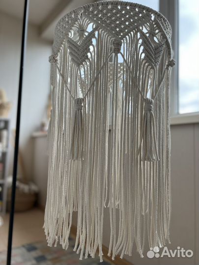 Абажур макраме