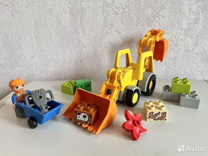 Лего Дупло Стройка 3 набора 10812, 10811, 10518