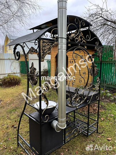 Мангалы в стиле лофт