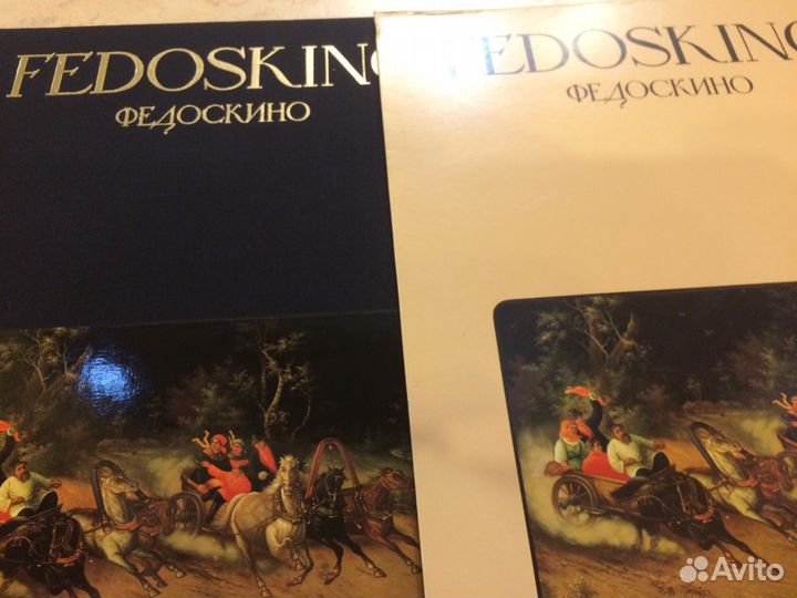 Федоскино альбом на английском