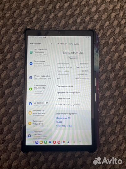 Samsung galaxy Tab a7 lite