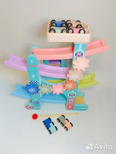 Гоночный автотрек/Скоростной спуск 4 этажа