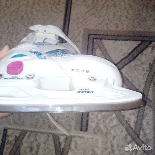 Коньки детские раздвижные 30 - 33 девочке