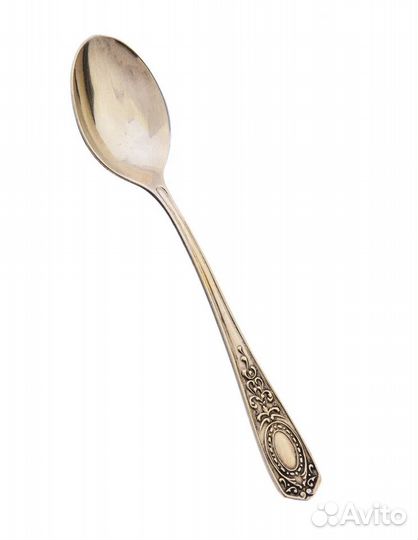 Ложка чайная мельхиор посеребренный Раритет 1967г