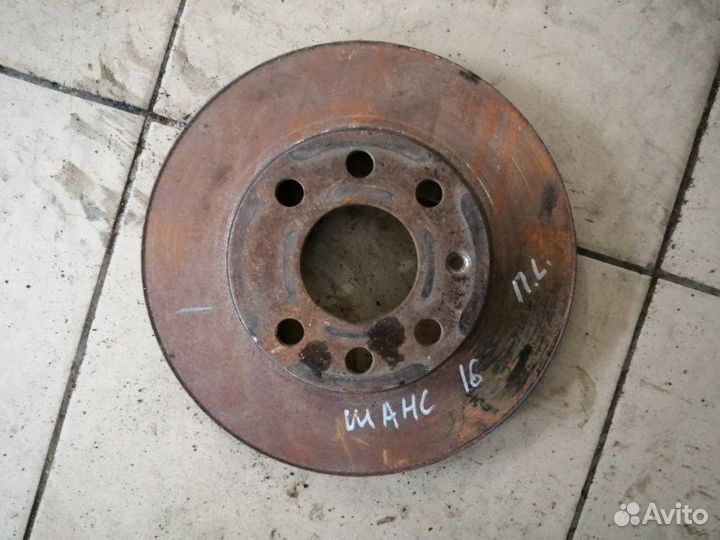 Тормозной диск передний Заз Шанс 2009