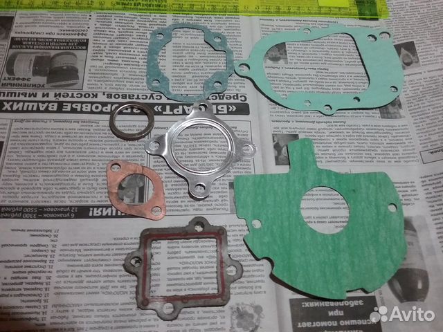 Прокладки для мотоцикла мотороллер скутер