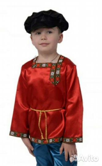 Рубашка косоворотка русский народный костюм
