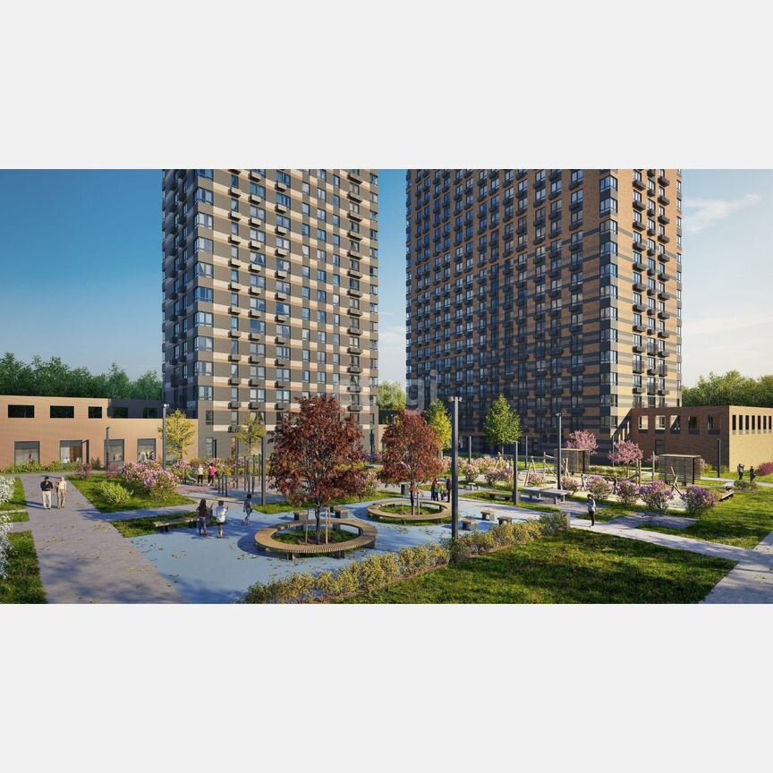 Квартира-студия, 20 м², 27/33 эт.