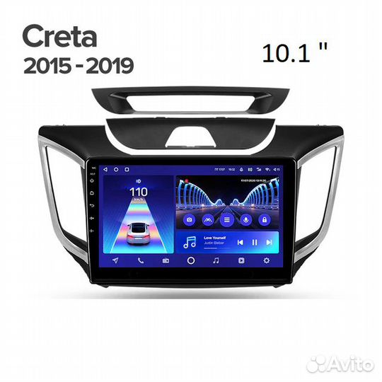 Магнитола Android Hyundai Creta (1/32Gb)