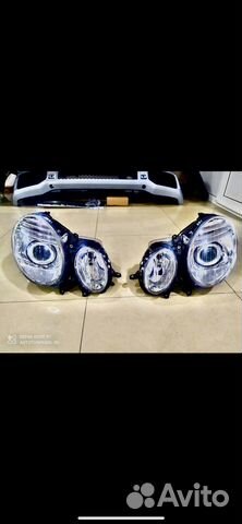 Фары новые мерседес е 211 рестайлинг