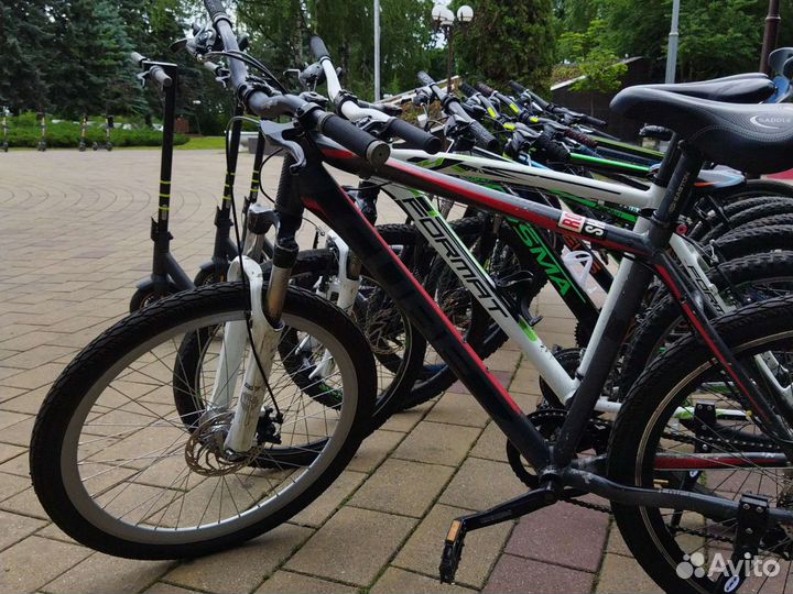 Велосипеды бу в среднем состоянии сел поехал