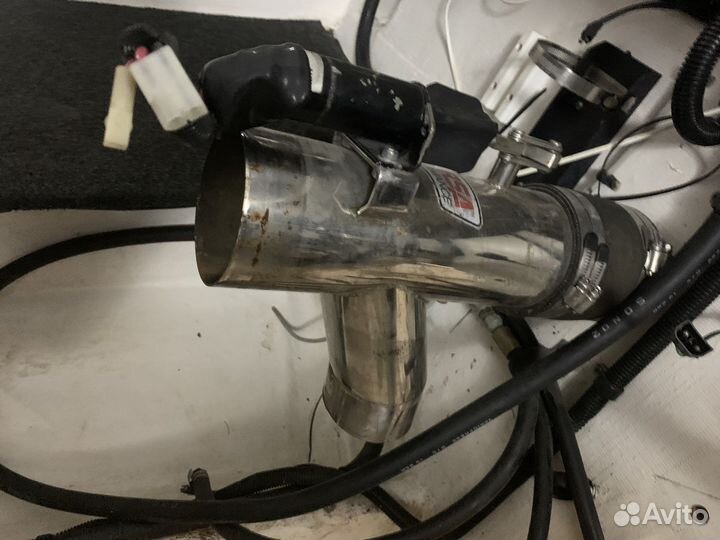 Прямоточный глушители на катер