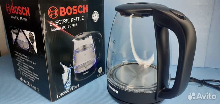 Электрический чайник Bosh с подсветкой воды 2.2л