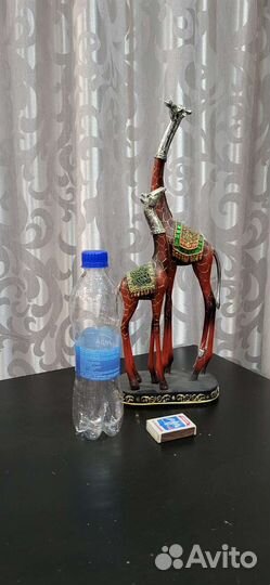 Статуэтки интерьерные коллекционные зебры и жирафы