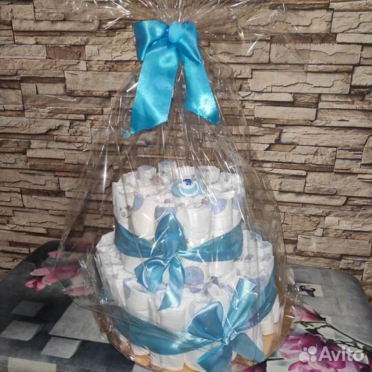 Торт из памперсов