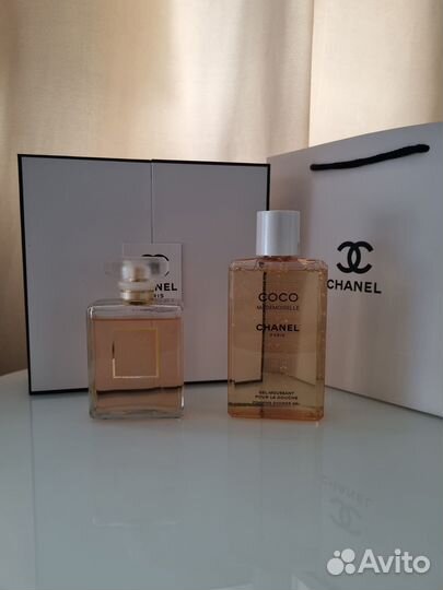 Набор Chanel Coco Mademoiselle гель /духи