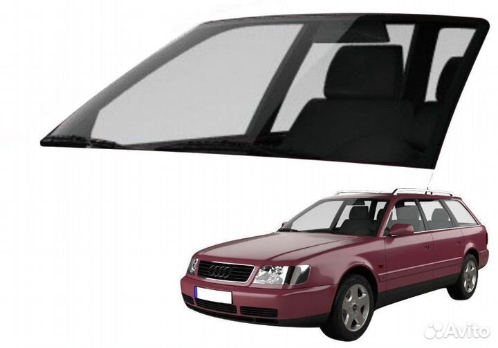 Лобовое стекло Ауди а6 с4 100