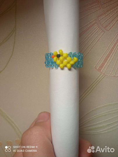 Колечки из бисера