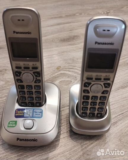 Радиотелефон panasonic 2 трубки