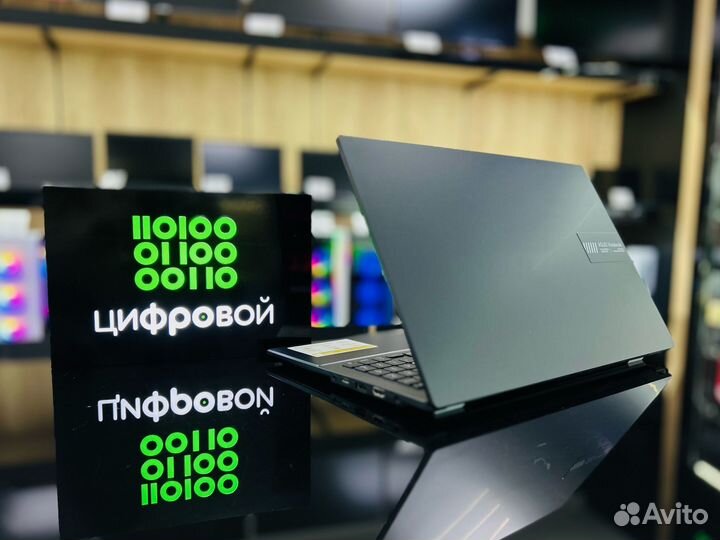 Мощный ноутбук asus oled/Core i3-N305/DDR4-8/M.2