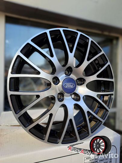 Диски Ford r16 5x108 чёрный с проточкой