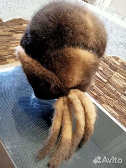 Шапка норковая эксклюзивная модель